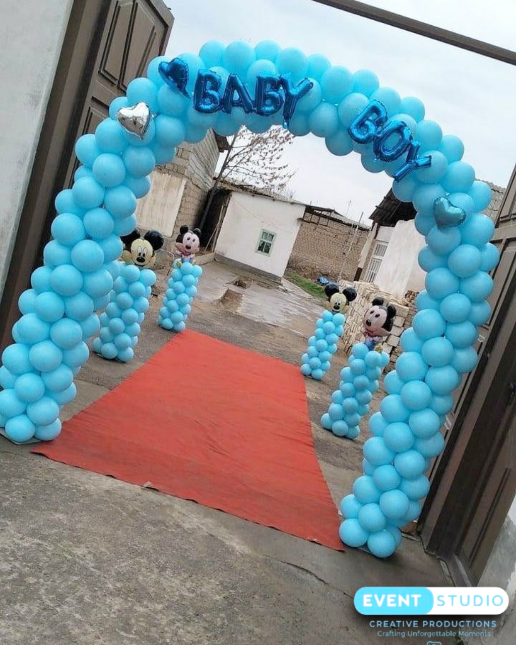 baby boy entrance